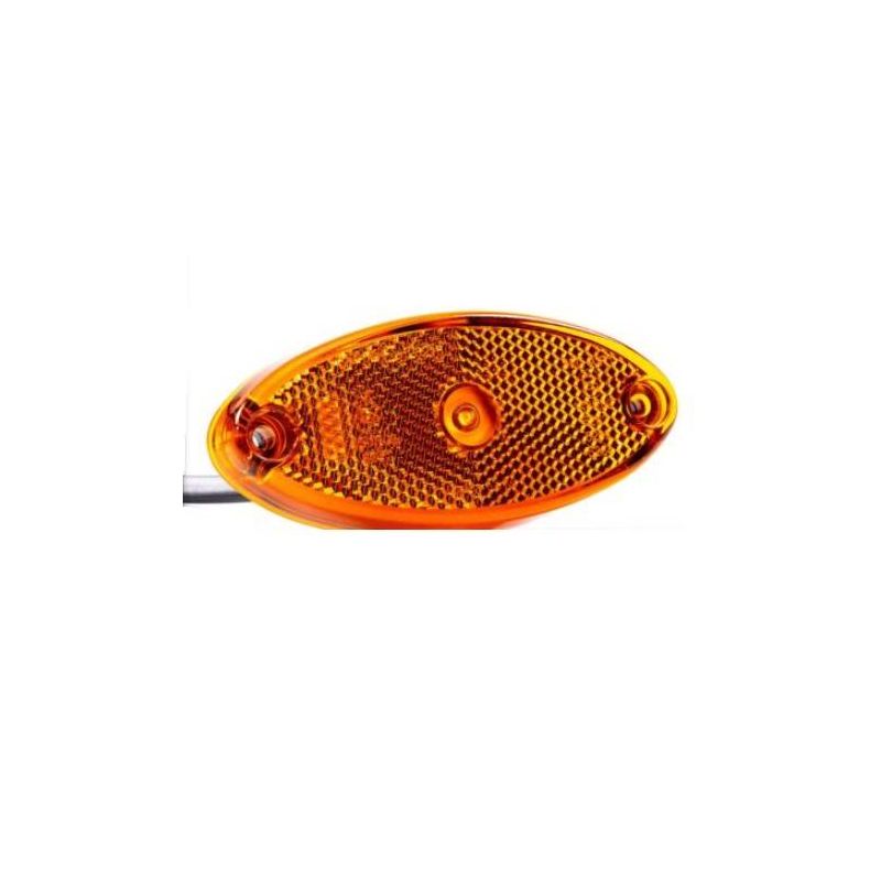 Amber Side Marker LED light for Brian James trailers - Aspock flatpoint 2- Aspock part No.31-2309-027
