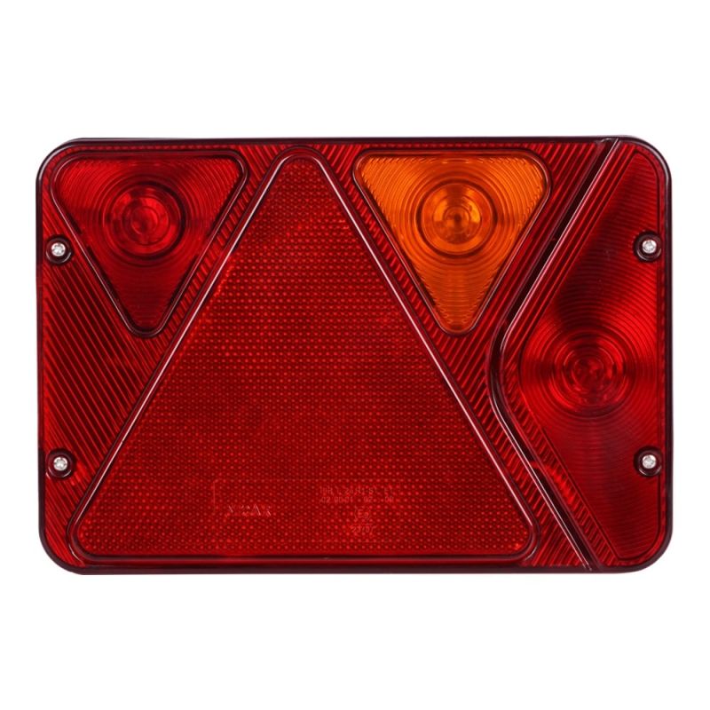 Bulb Trailer Light, Single Right Light, DC 12V, Screw Base with 5-Pin Quick-Fit Socket