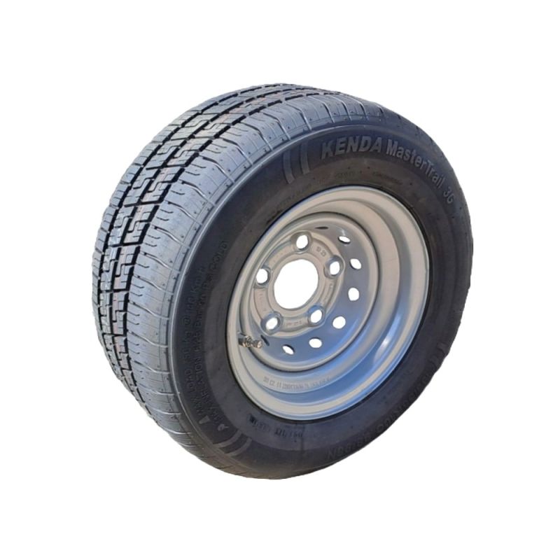 195/55 R10 C, 5 on 112mm. PCD Kenda wheel assembly