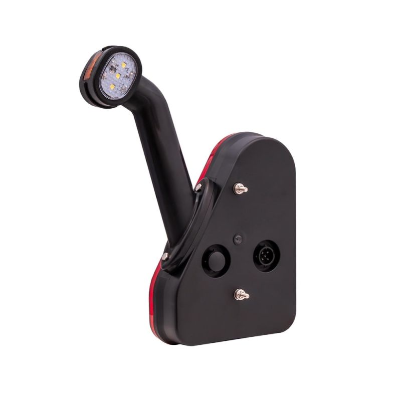 TrailerTek Rear Trailer Light With Stalk Marker Lamp RHS