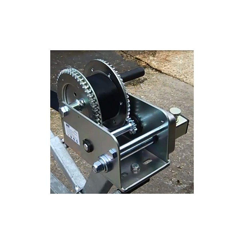 PROFESSIONAL SAFETY HAND WINCH & CLUTCH BRAKE 1100kg/2500lb (1631kg RL)