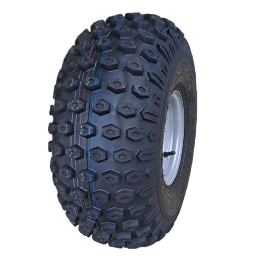 22 x 11.0-8 ATV Wheel Assembly 4 Studs On 100mm PCD