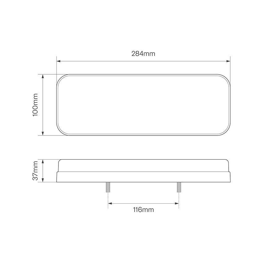 Multifunction Rear Lamp With Dynamic Indicator (LHS)