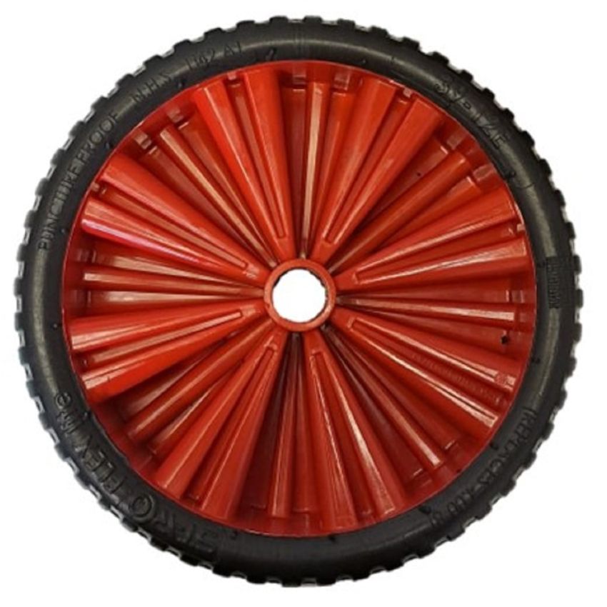 39-12E Wheel Barrow Spare Wheel 25mm Bore - Red