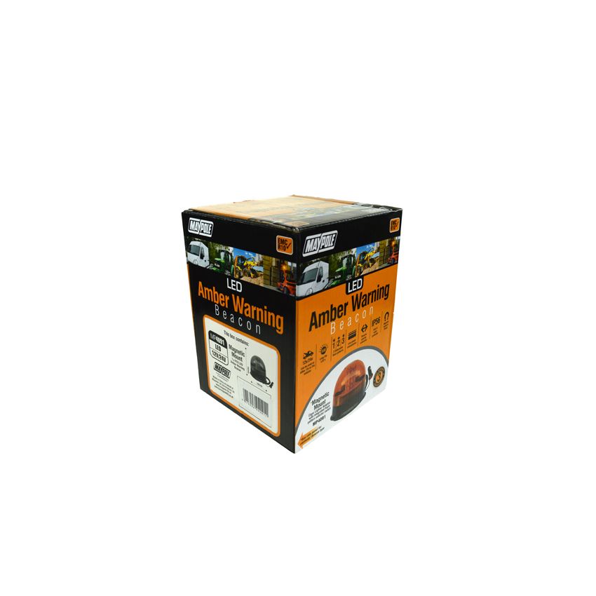 Maypole 12/24V LED Beacon R10/IP66 (Magnetic)