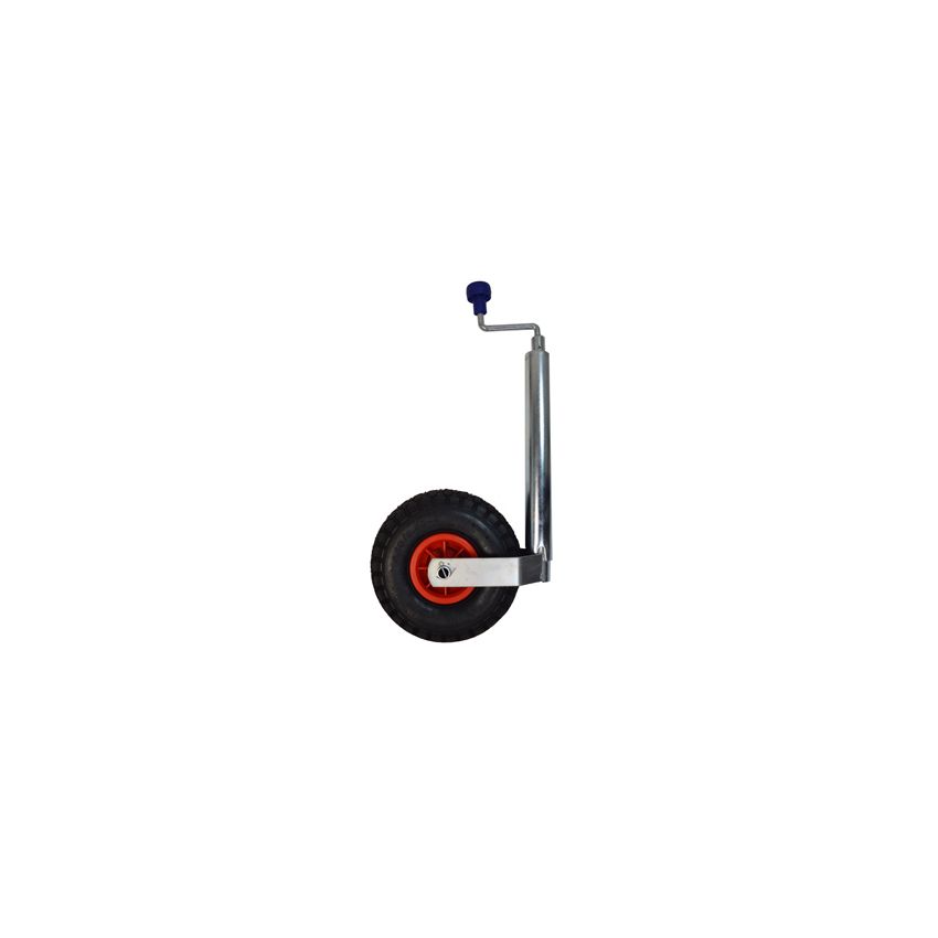 TT Telescopic Jockey Wheel 48mm Diameter Pneumatic wheel & Plastic Rim