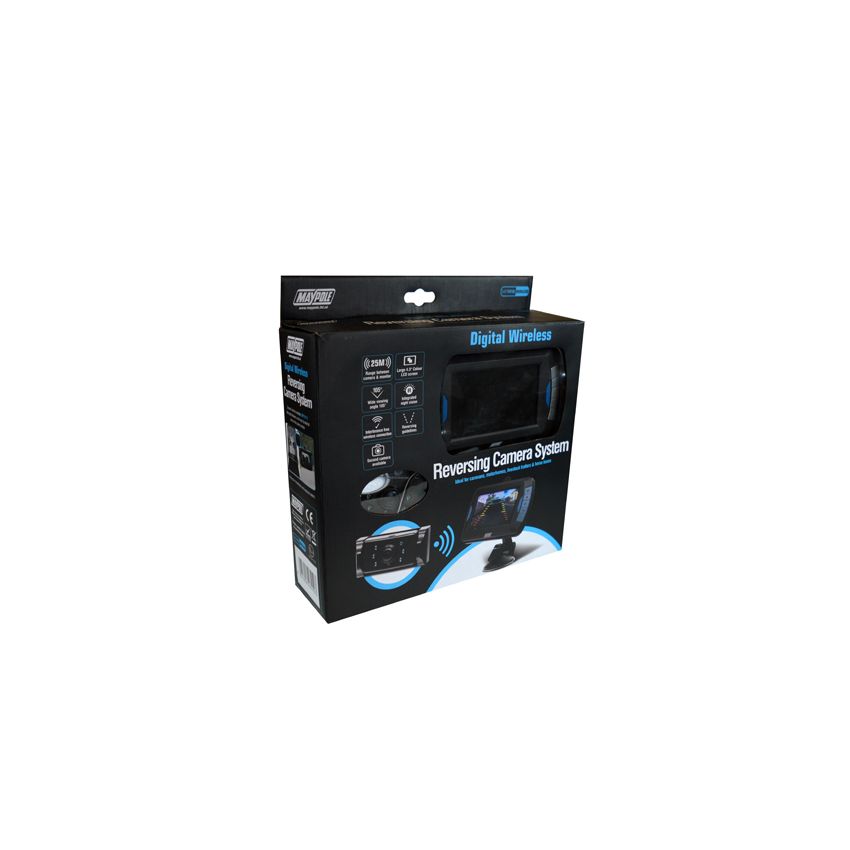 WIRELESS DIGITAL REVERSING CAMERA KIT 25M