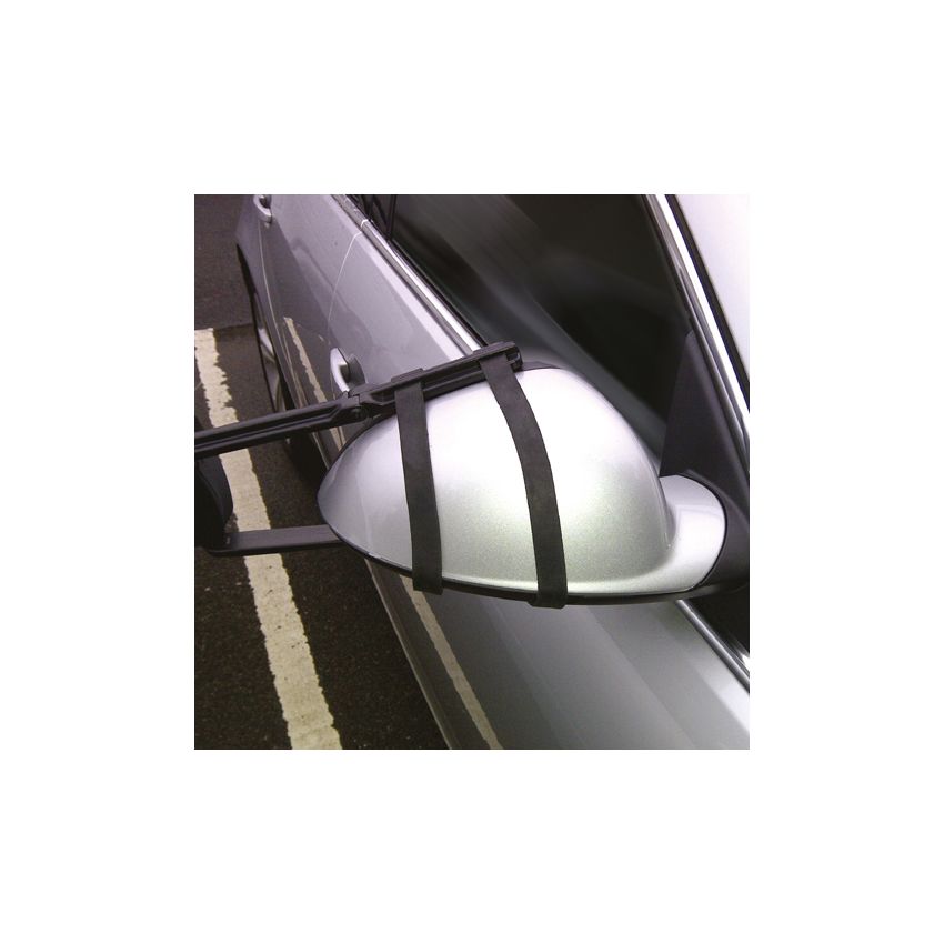 Towing Mirror Deluxe Dual Glass Aero Shaped