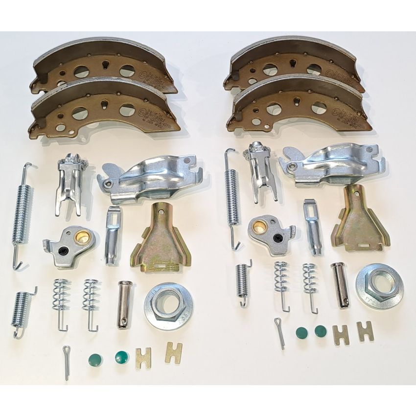 Al-Ko style 160x35mm brake shoe bundle kit