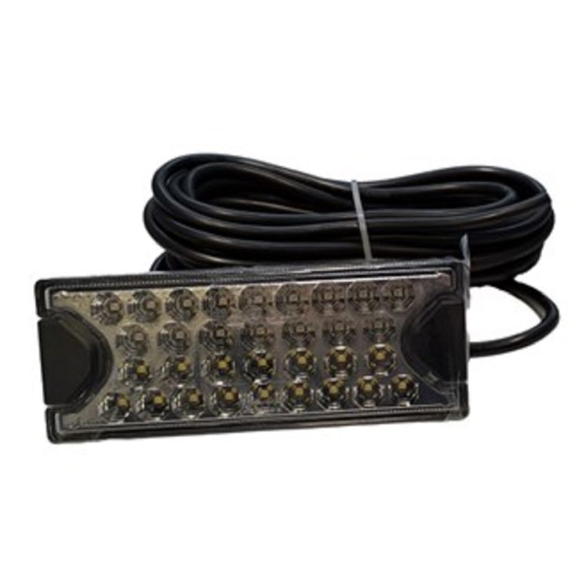 Aspock MiniLED II 3F Lamp 12/24v With Fog / Reverse and 6.5m Cable-Used on Ifor Williams