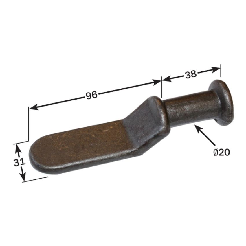 Weld On Tailgate Lug