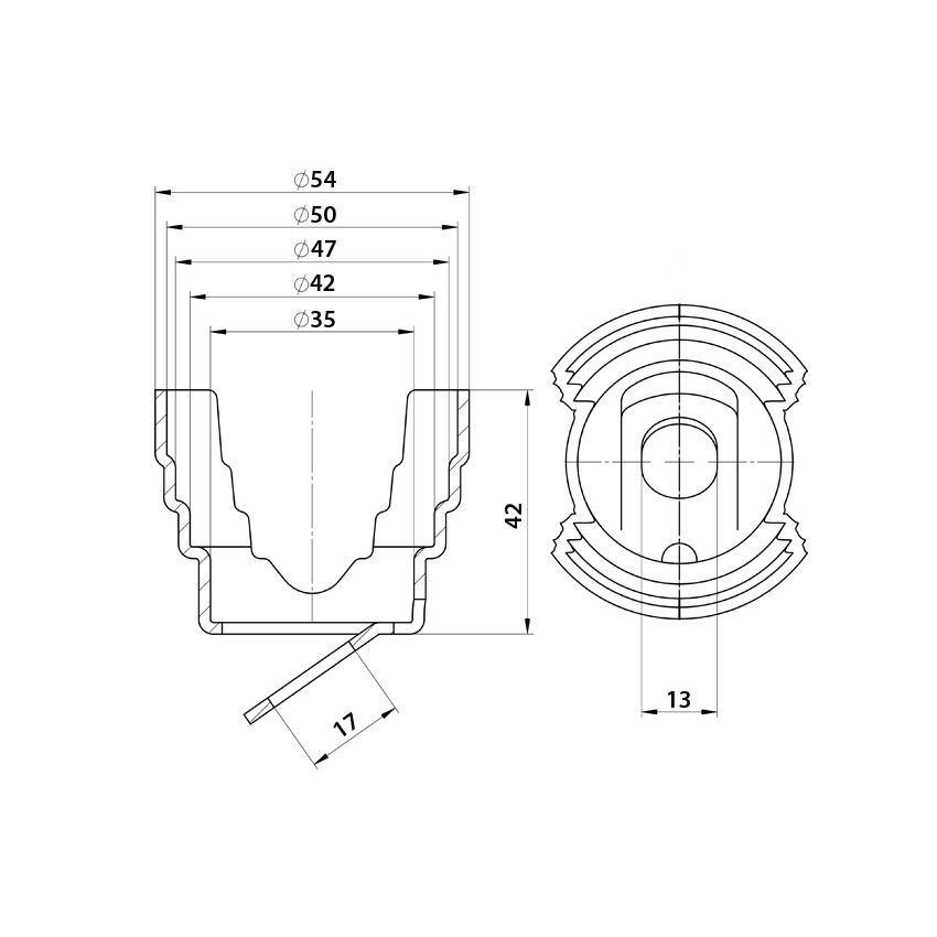 Universal Plug Keeper To Suit 7-Pin, 13-Pin & 15-Pin Plugs