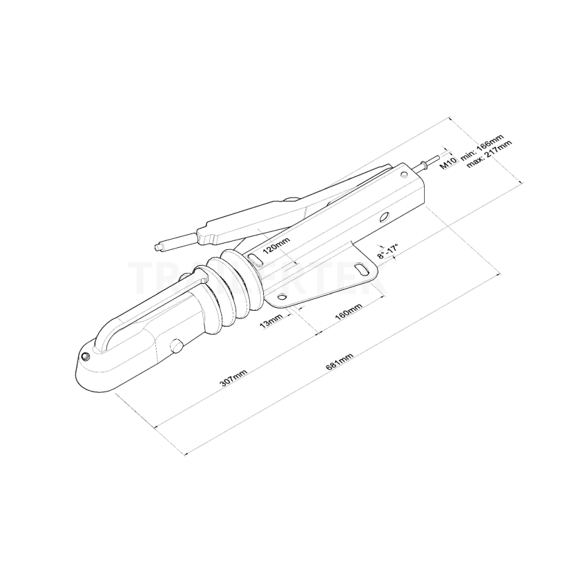 AL-KO 251 S Delta coupling (2700kg)
