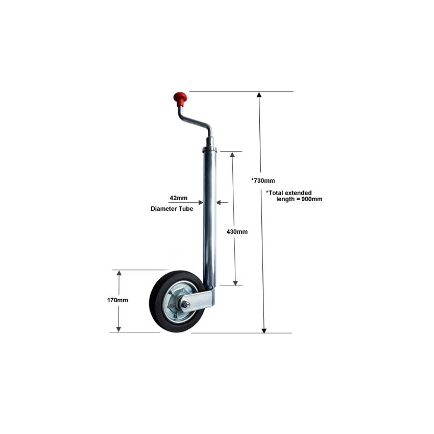 Bradley RotoLock 42mm. jockey wheel