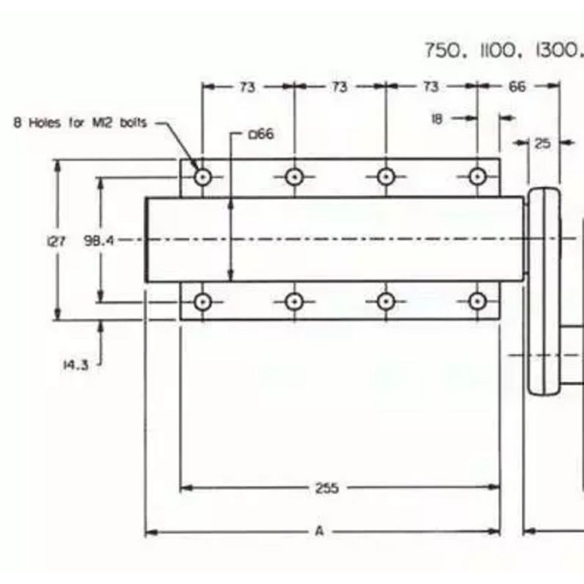 Knott Avonride Braked Suspension Units 5 on 112mm PCD - 1500kg