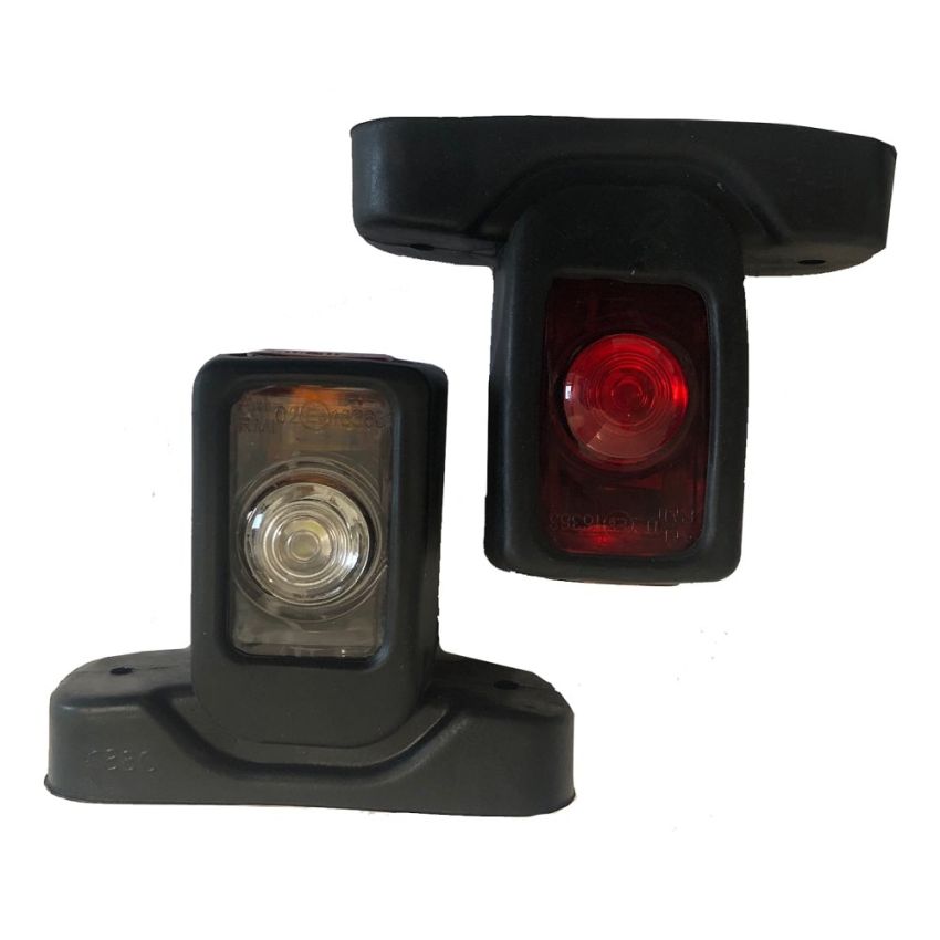 LED Short Stalk Marker Lamp 10-30V Pair