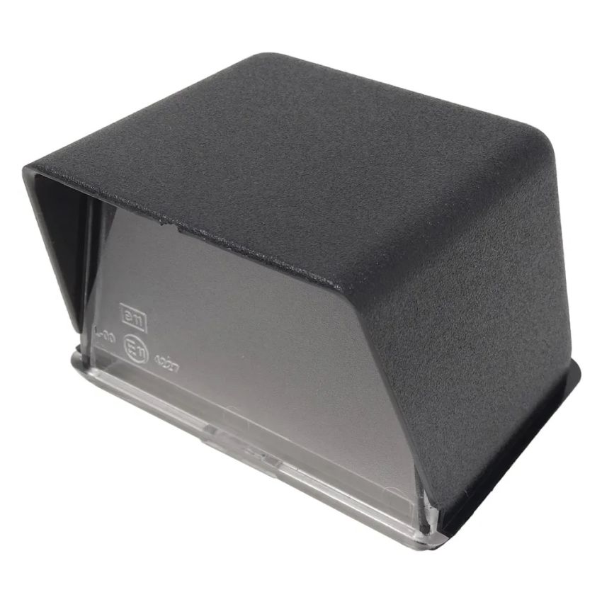 Housing & lens Rubbolite 133 number plate light	