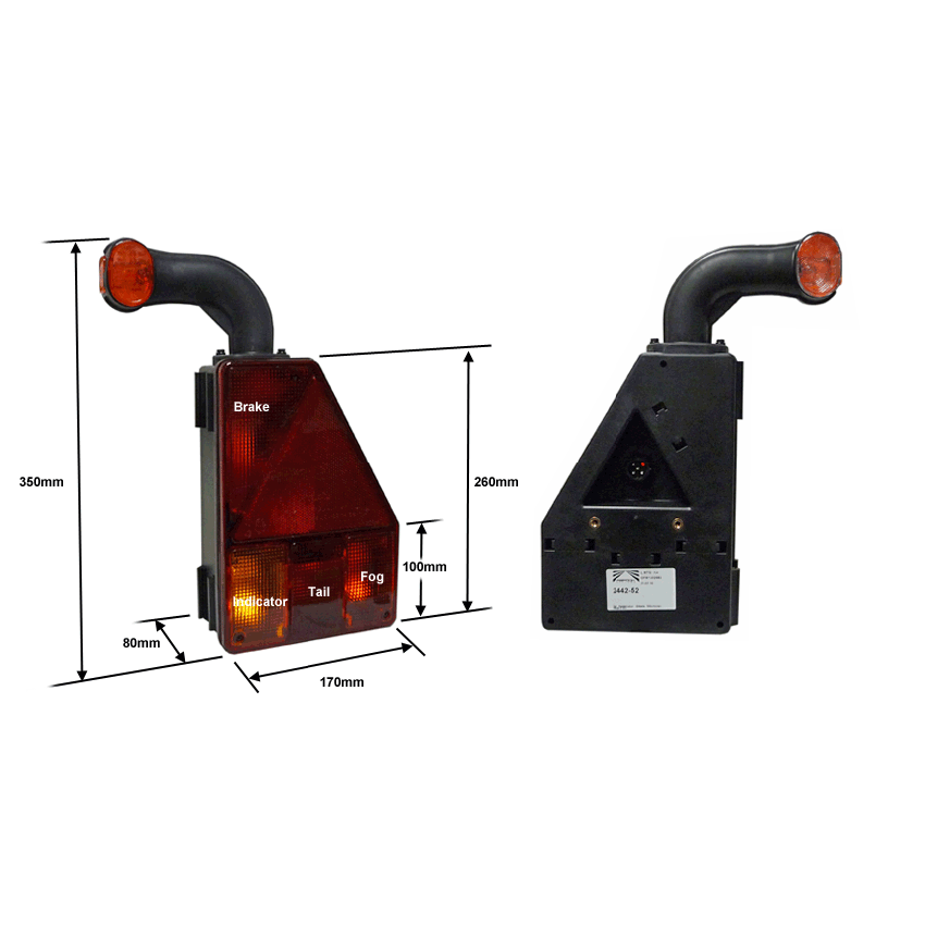 Aspock Earpoint 1 light cluster LH