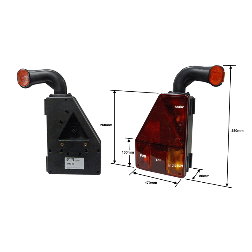 Aspock Earpoint 1 light cluster RH