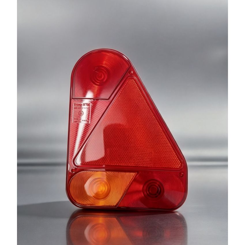 TrailerTek Bulbed Right Hand Trailer Light, Screw Base, 5-Pin Quick Fit Socket