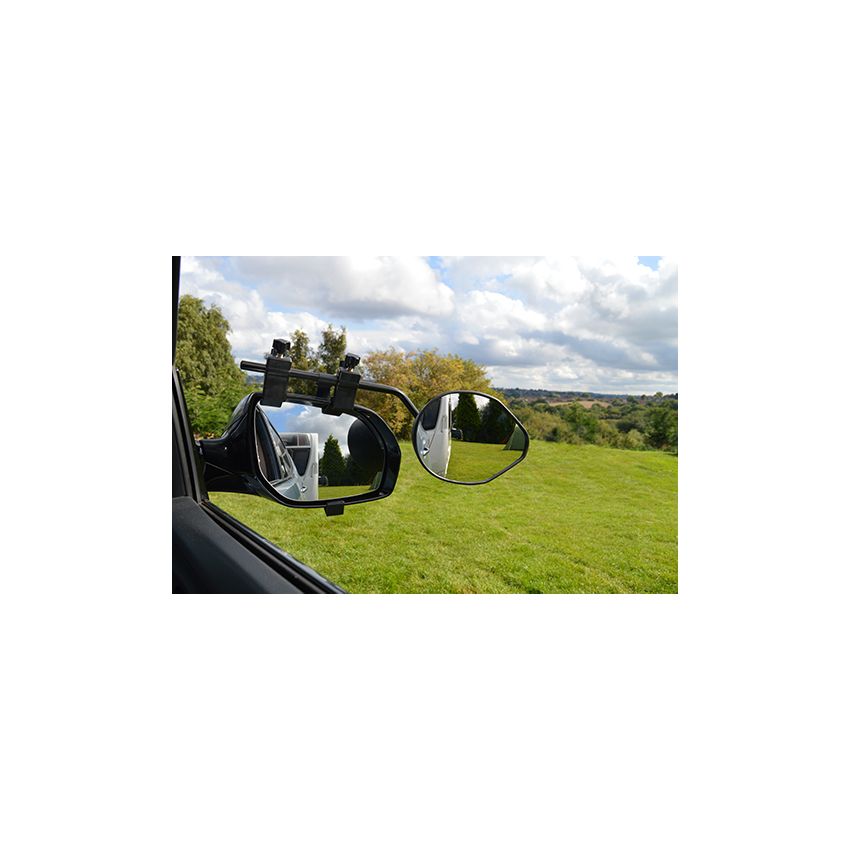 CARAVAN MIRRORS - PRO VIEW MIRROR (FLAT) SINGLE