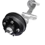 Braked Beam Axle 5 on 6.5