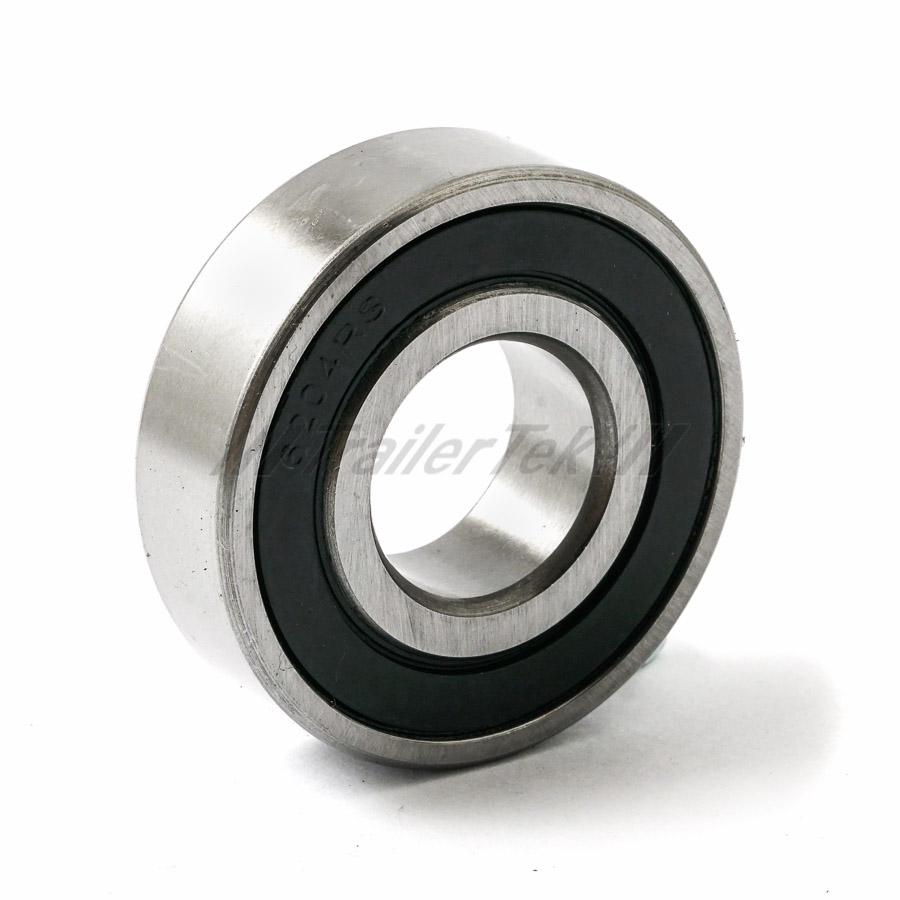 Wheel bearing 6204RS, fitted to Trelgo hubs
