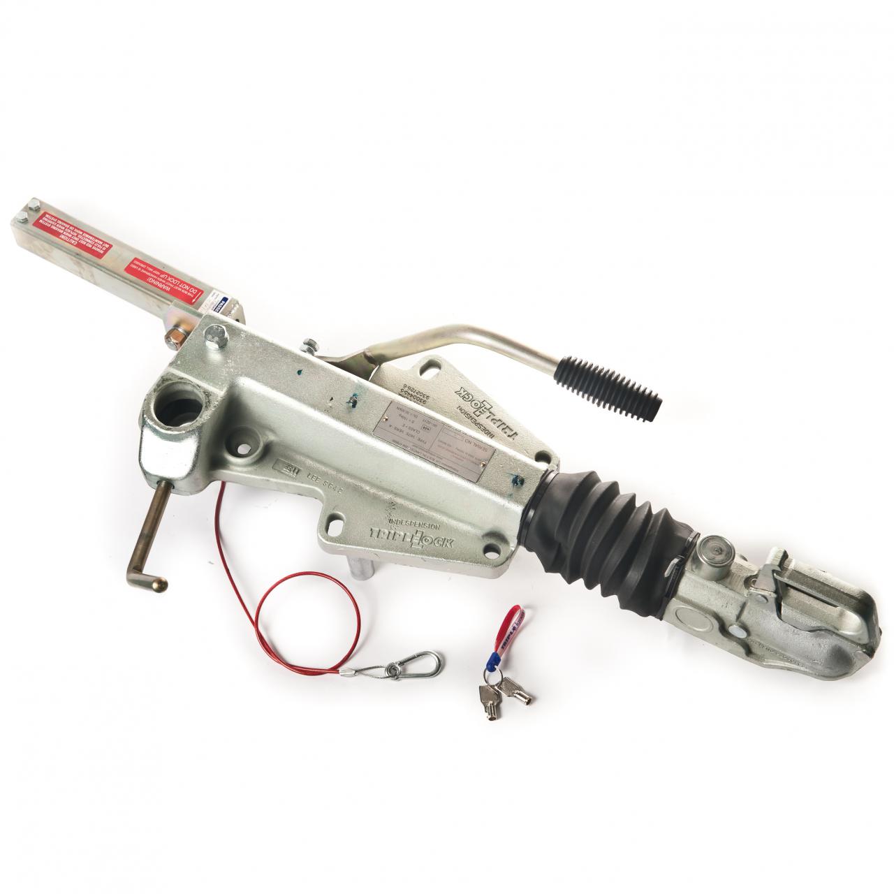 Indespension TripleLock Cast Delta Coupling (3500 kgs) 120mm Front Mounting Holes-225mm Rear Mounting holes