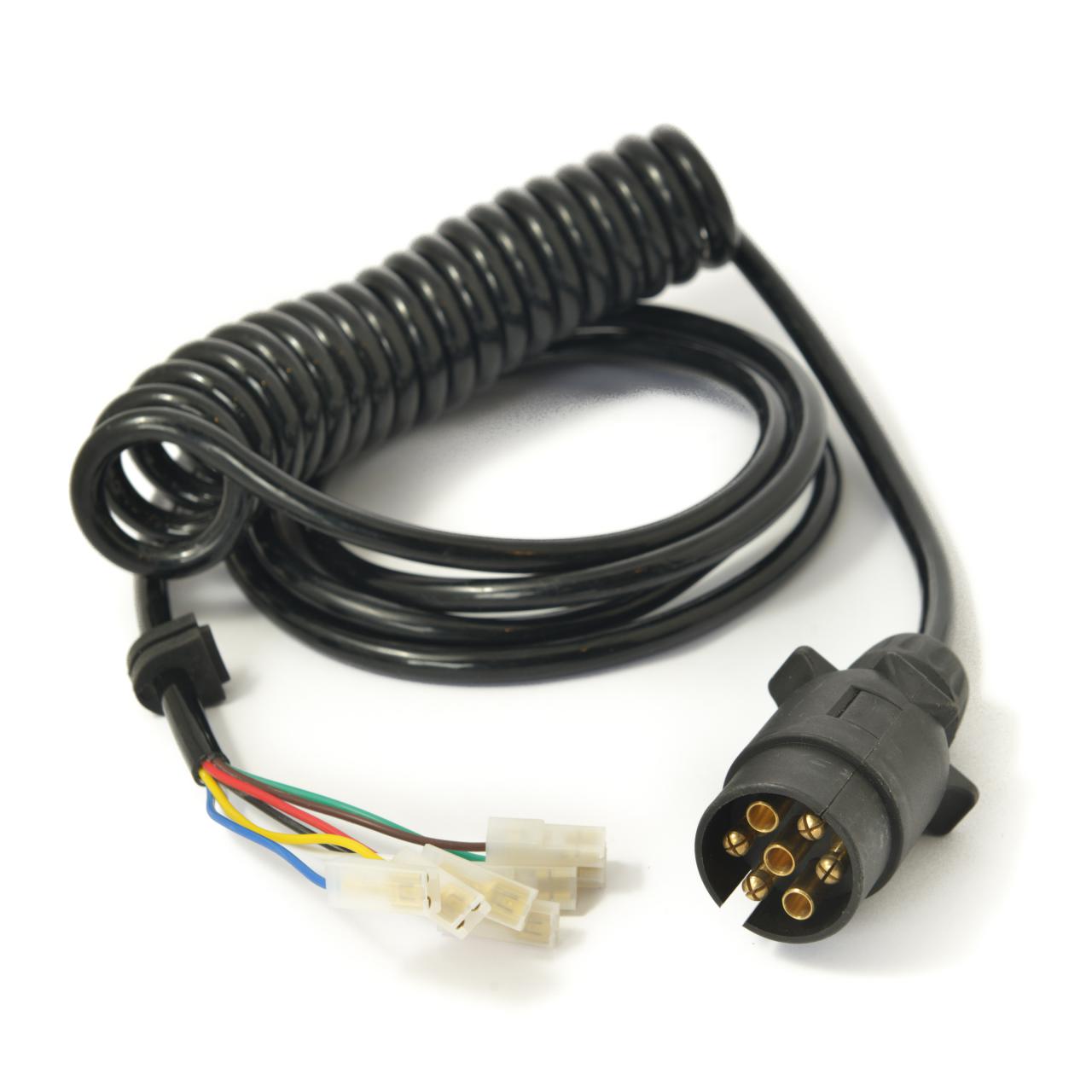 7 Pin Trailer Connection Harness Cable With Spade Terminals