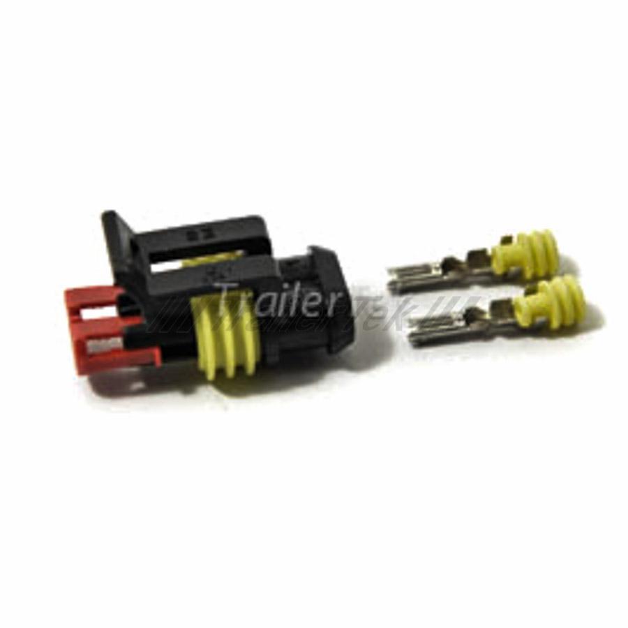 SuperSeal Connector Kit, 2-Way Male