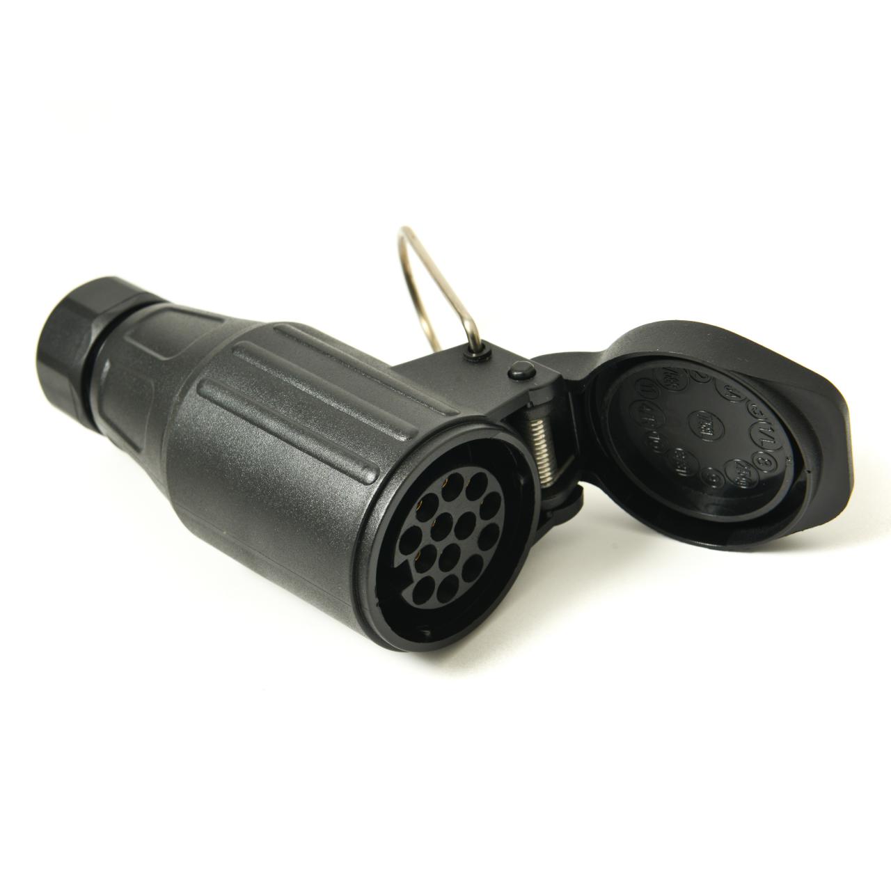 8-Pin In-Line Extension Lead Socket