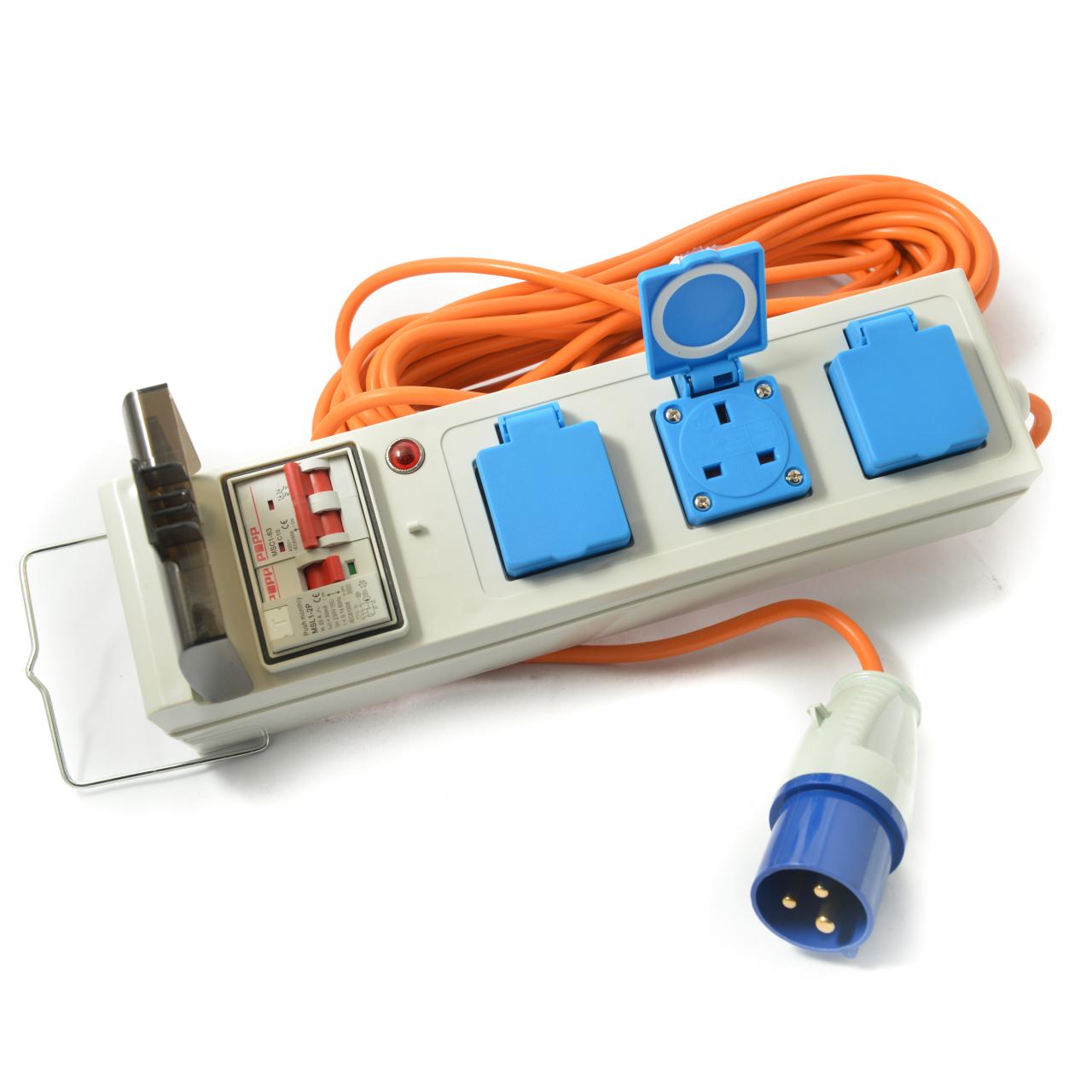 Mobile Mains Power Unit - RCD Protected