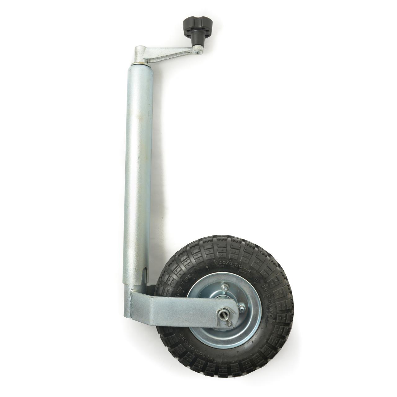 48mm Pneumatic Jockey Wheel 180kg Static Load