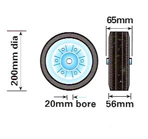 Spare TT Jockey Wheel - Small