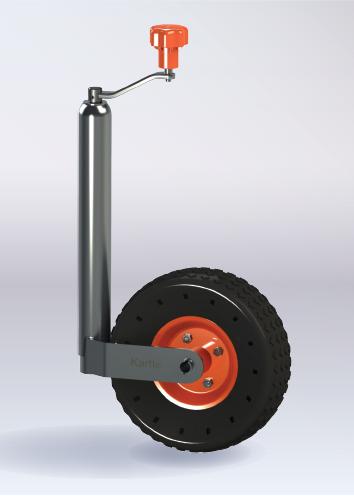 Premium 48mm Kartt Pneumatic Jockey Wheel