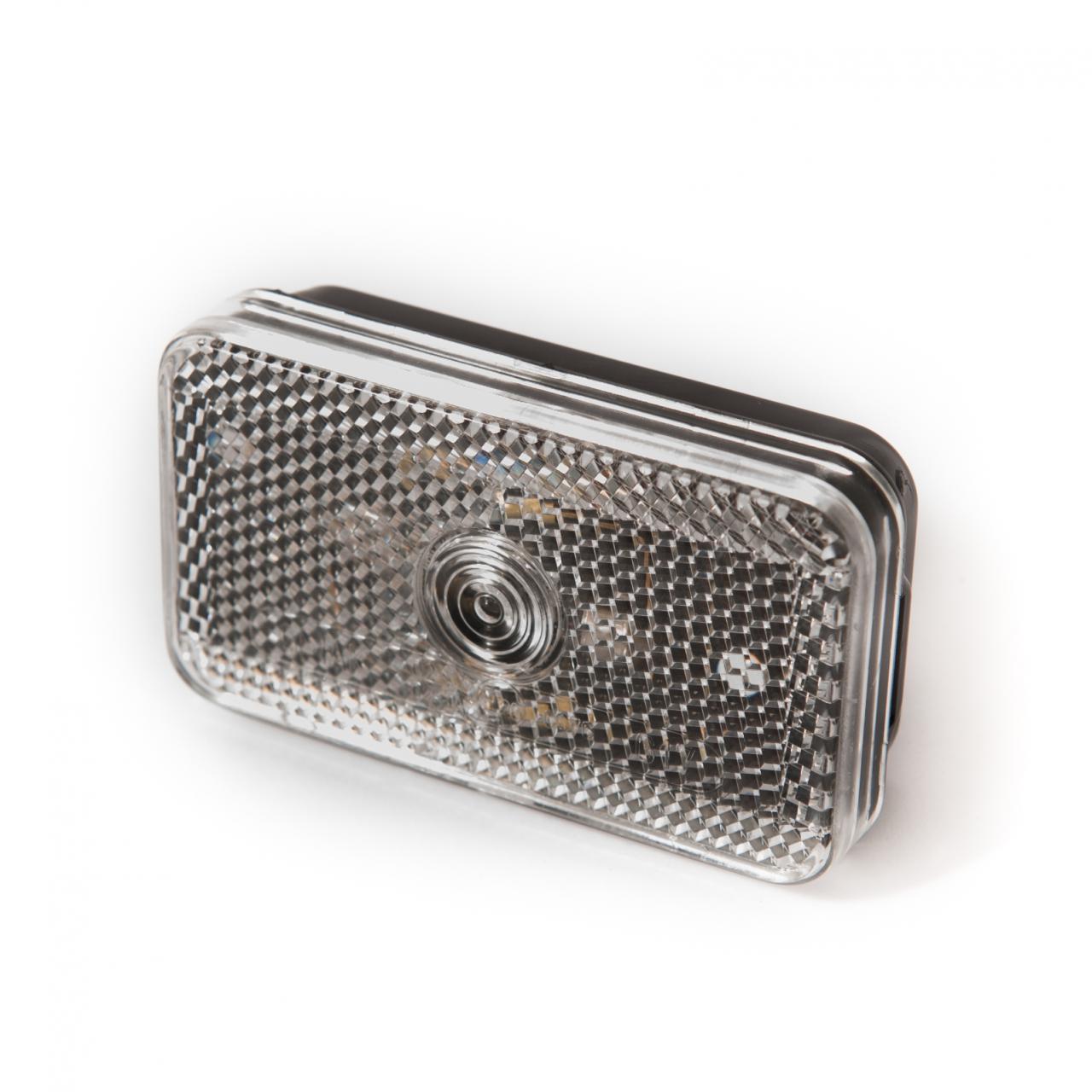 Clear Front Marker Lamp And Reflector