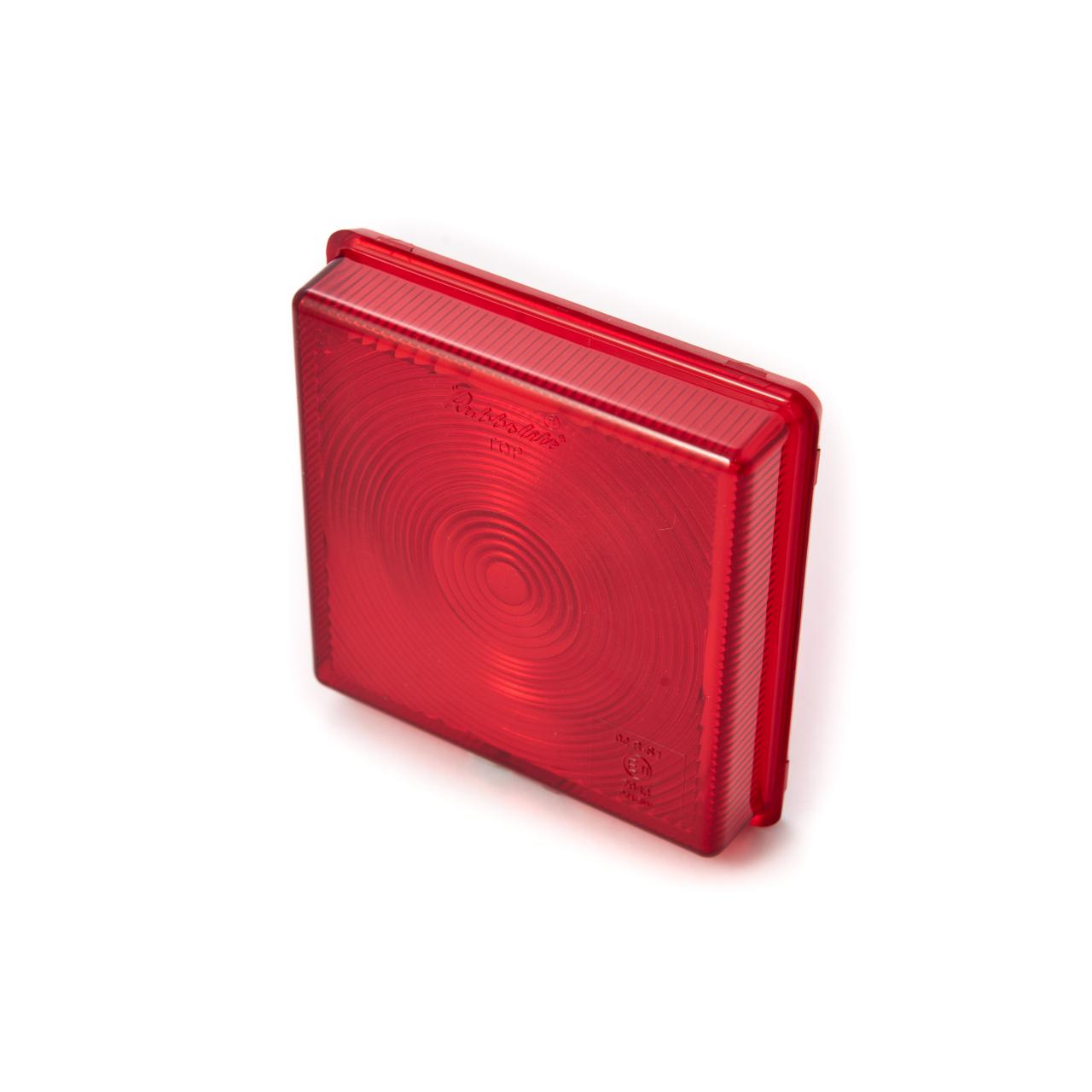 Lens, red for Rubbolite 312/313 lamp