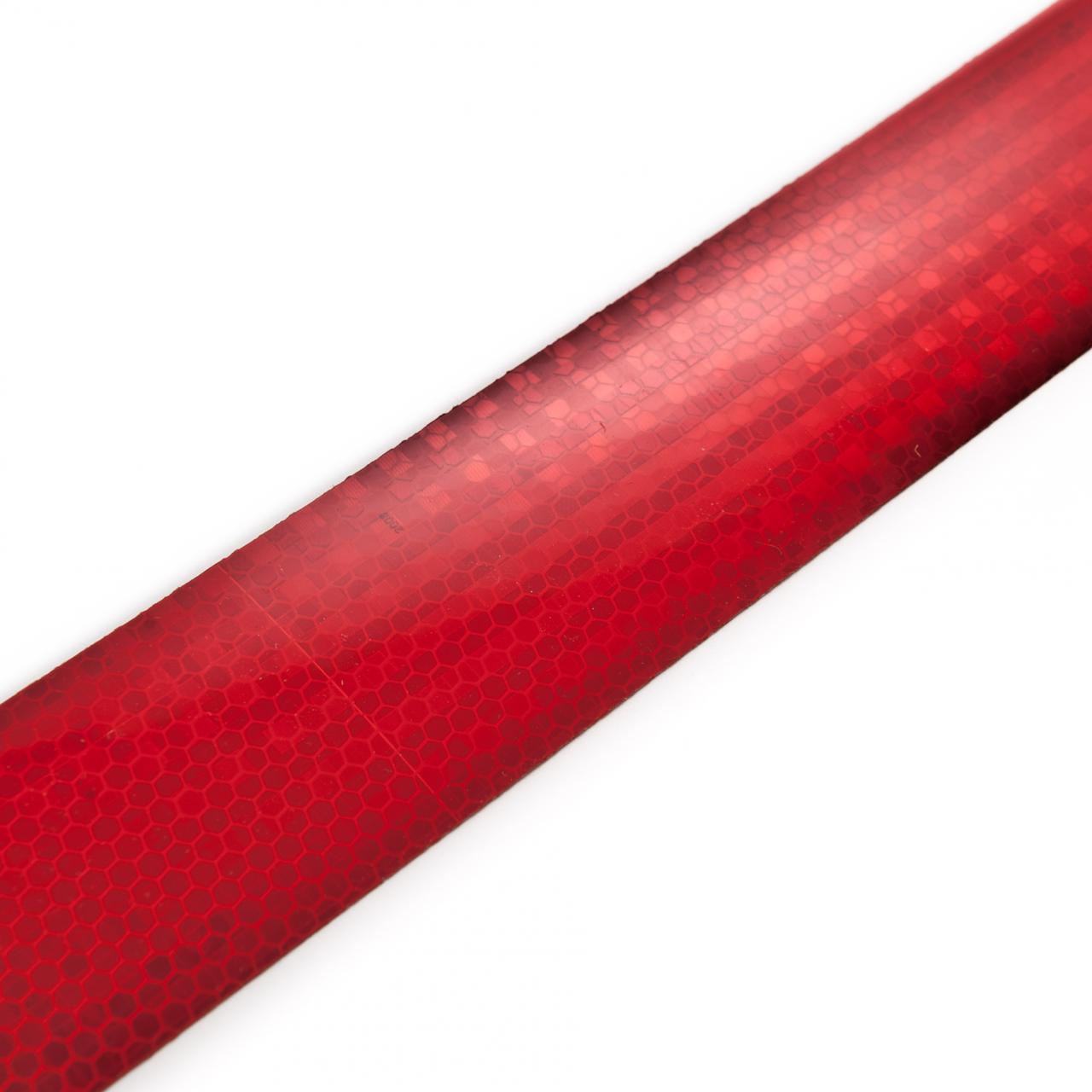 Red reflective tape,
