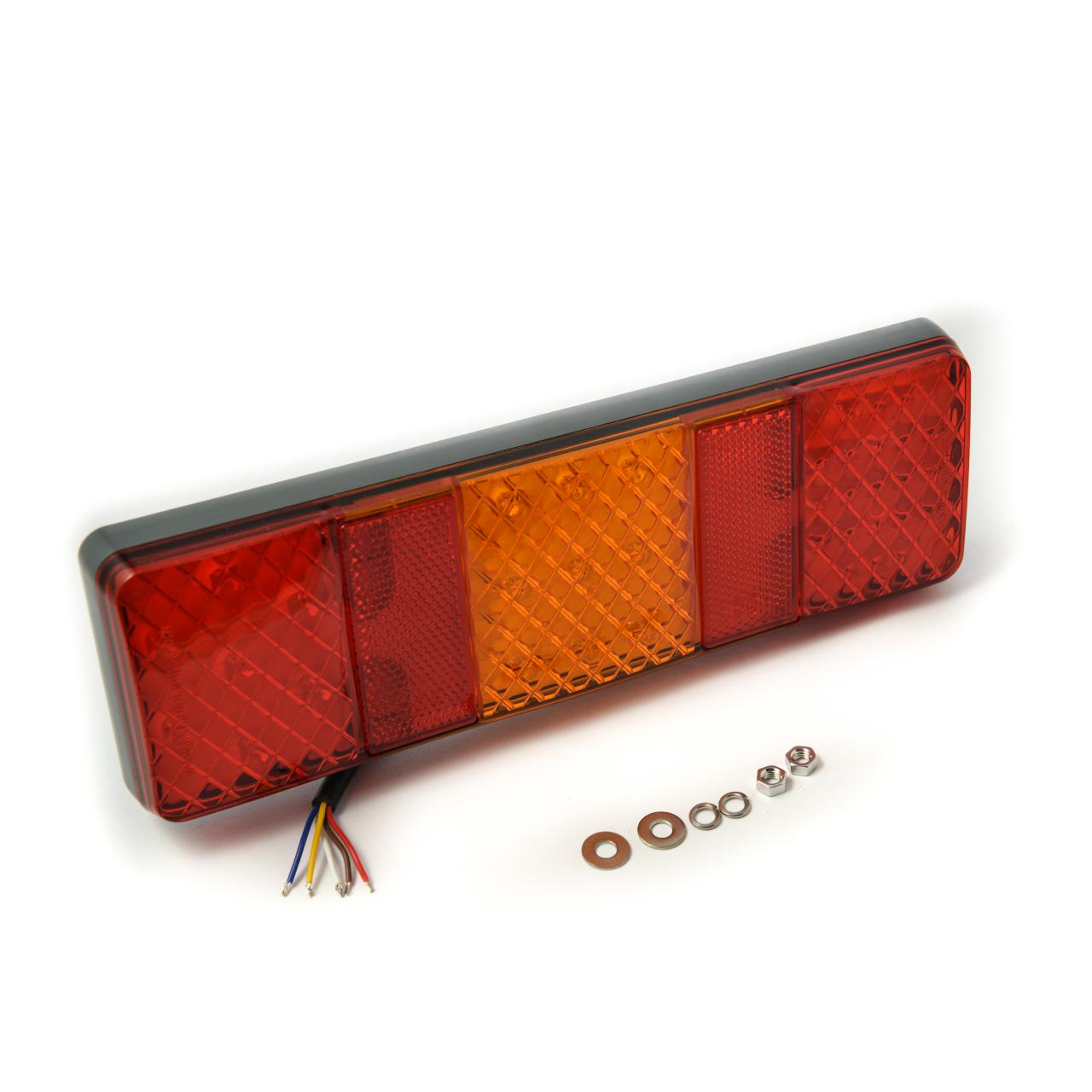 LED Autolamps 250WRM rectangular combi. lamp, 12v-24v