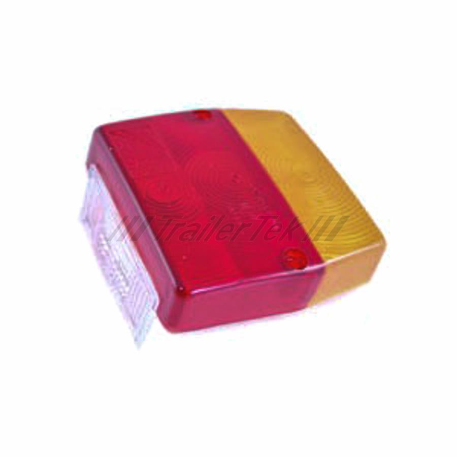 Lens for Aspock Minipoint square 4-F lamp