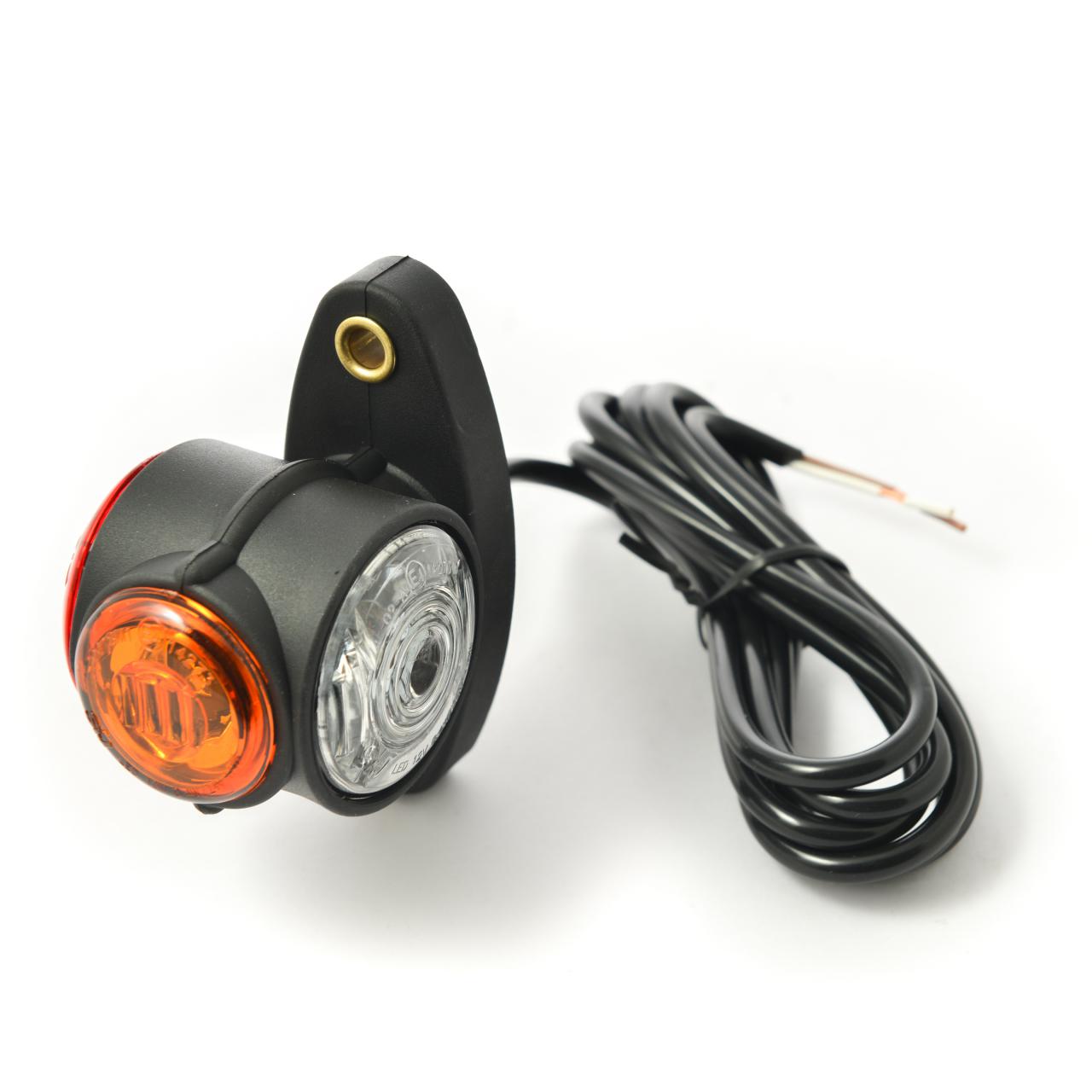 LED Front/Side/Rear Marker Lamp 10-30v. Rubber Body