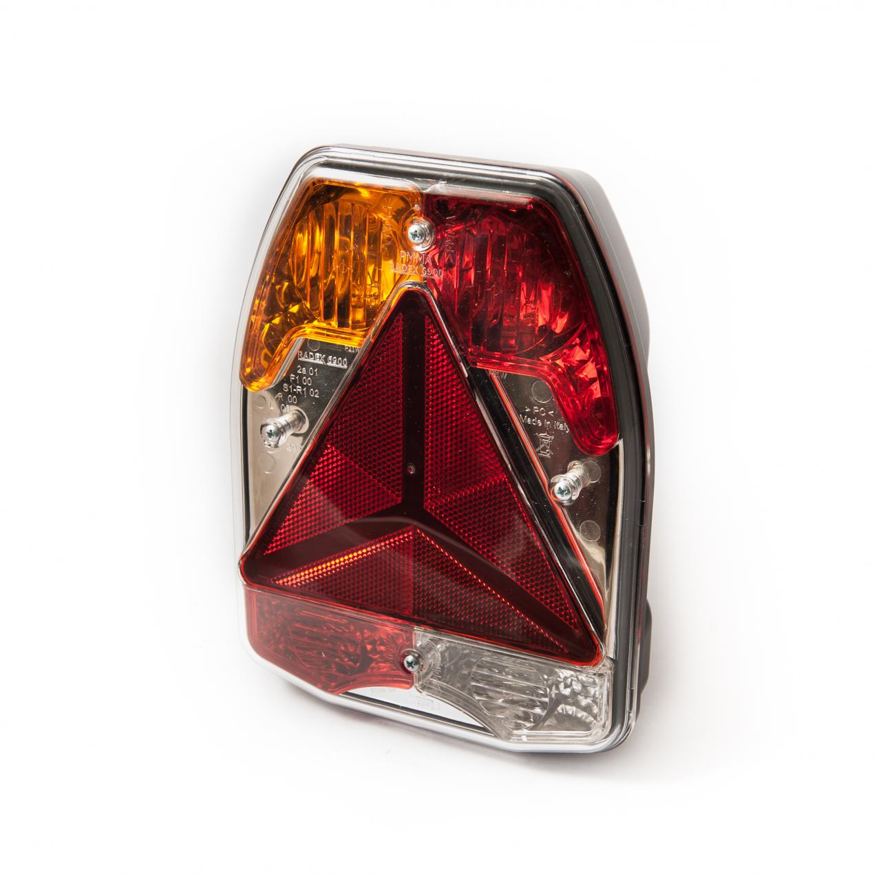 Radex 6900 Left Hand Vertical Rear Combination Lamp 6+4-Pin 