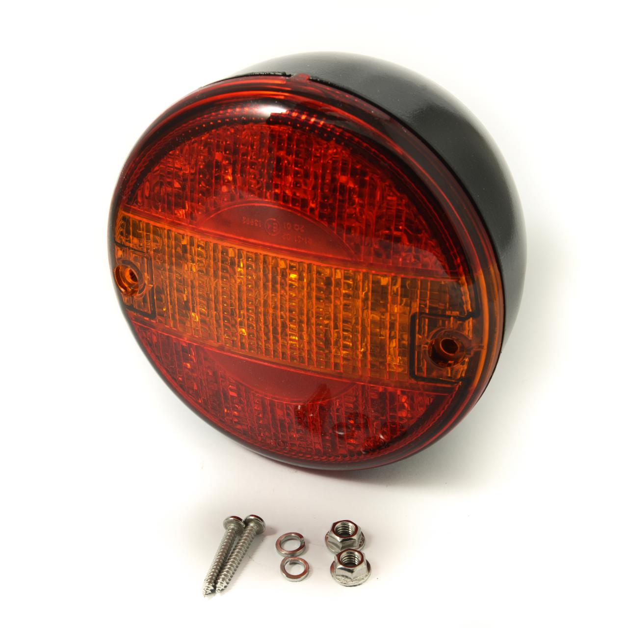 TT LED round rear lamp, 6-30v., 140mm dia.