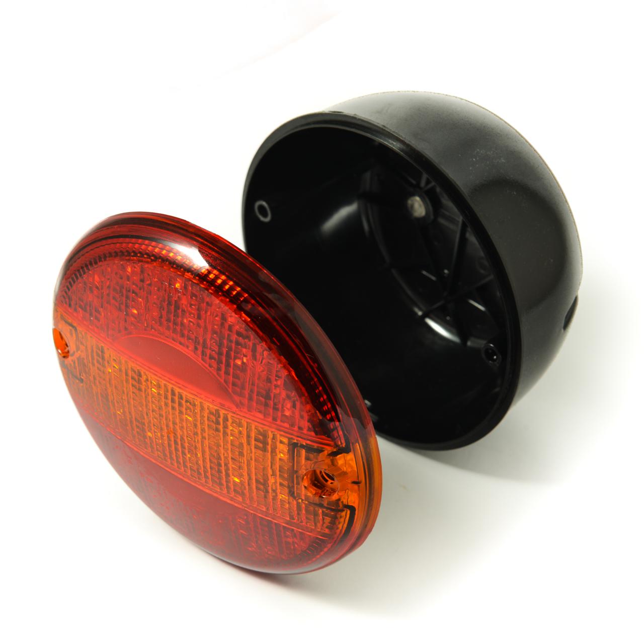 TT LED round rear lamp, 6-30v., 140mm dia.