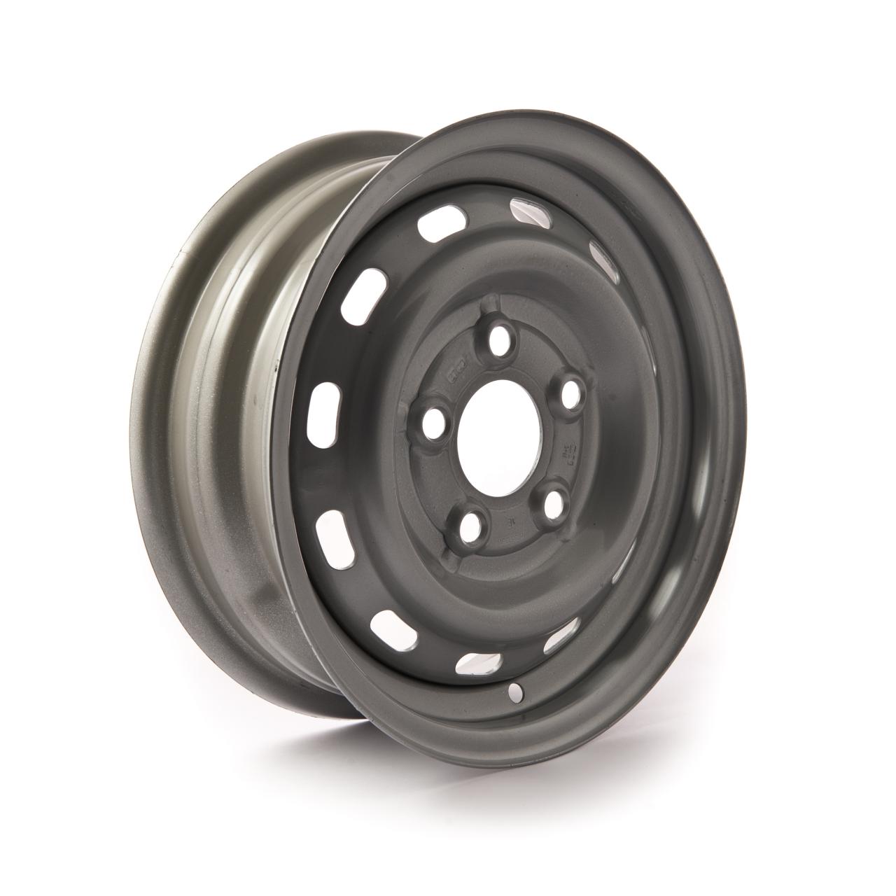 13 inch rim, 4.5 J, 5 studs on 112