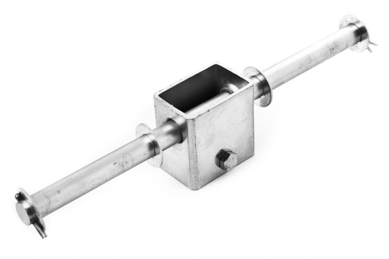 Dumbell roller bracket