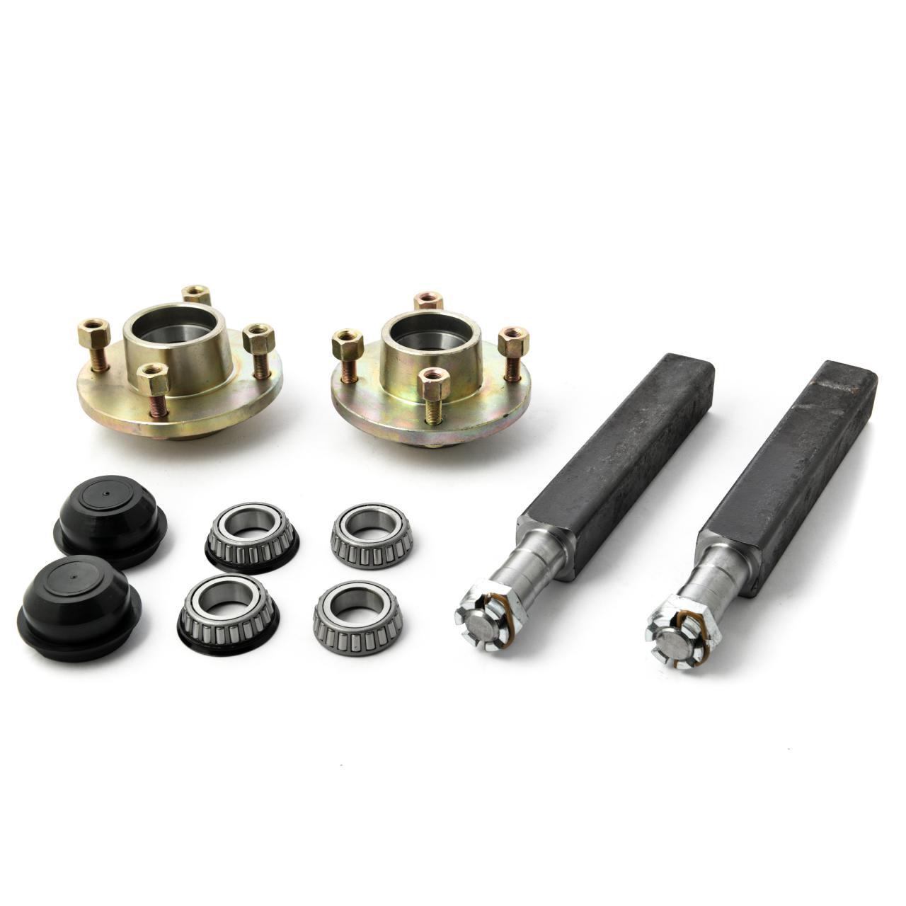 Heavy duty stub axle kit with HUB100  4