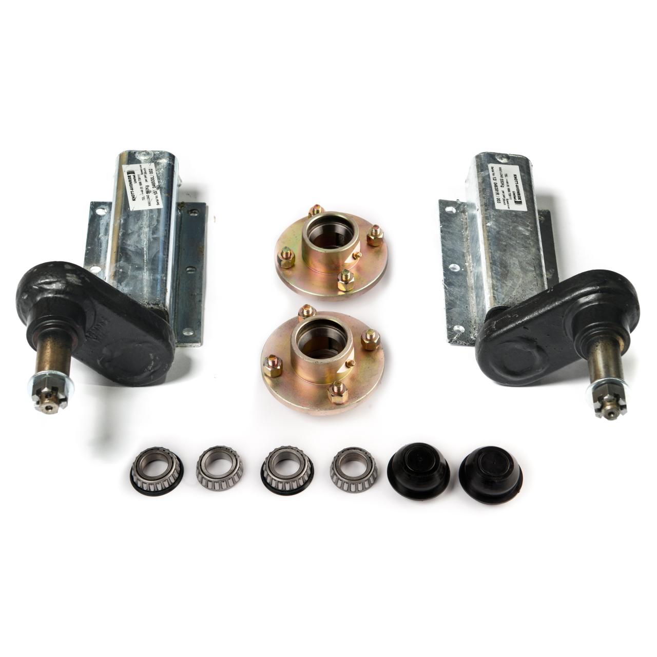 Avonride 550 kg. suspension kit, standard stubs with HUB100x2 with 4