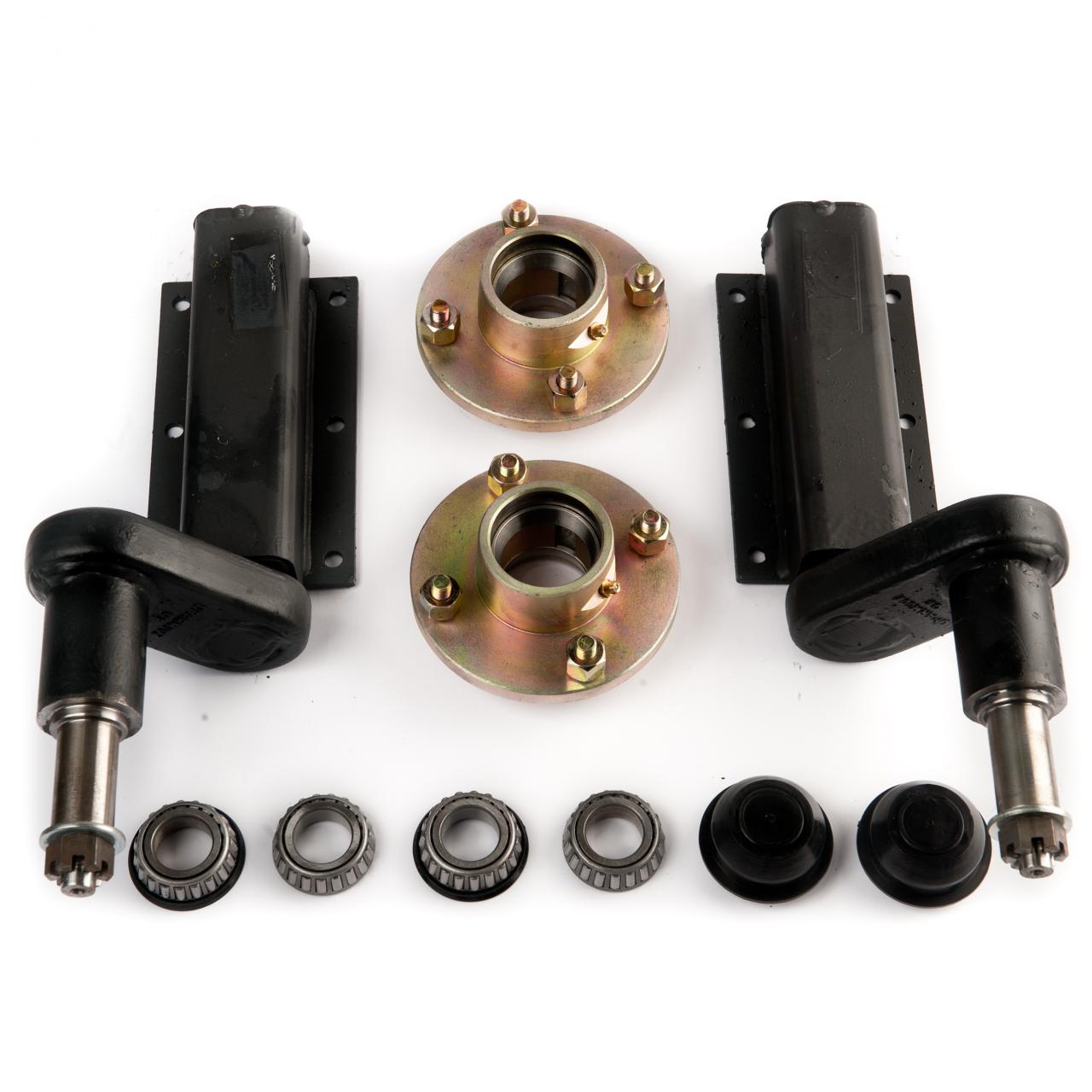 Avonride 550 Kg. suspension kit, extended stubs with HUB100x2 with 4