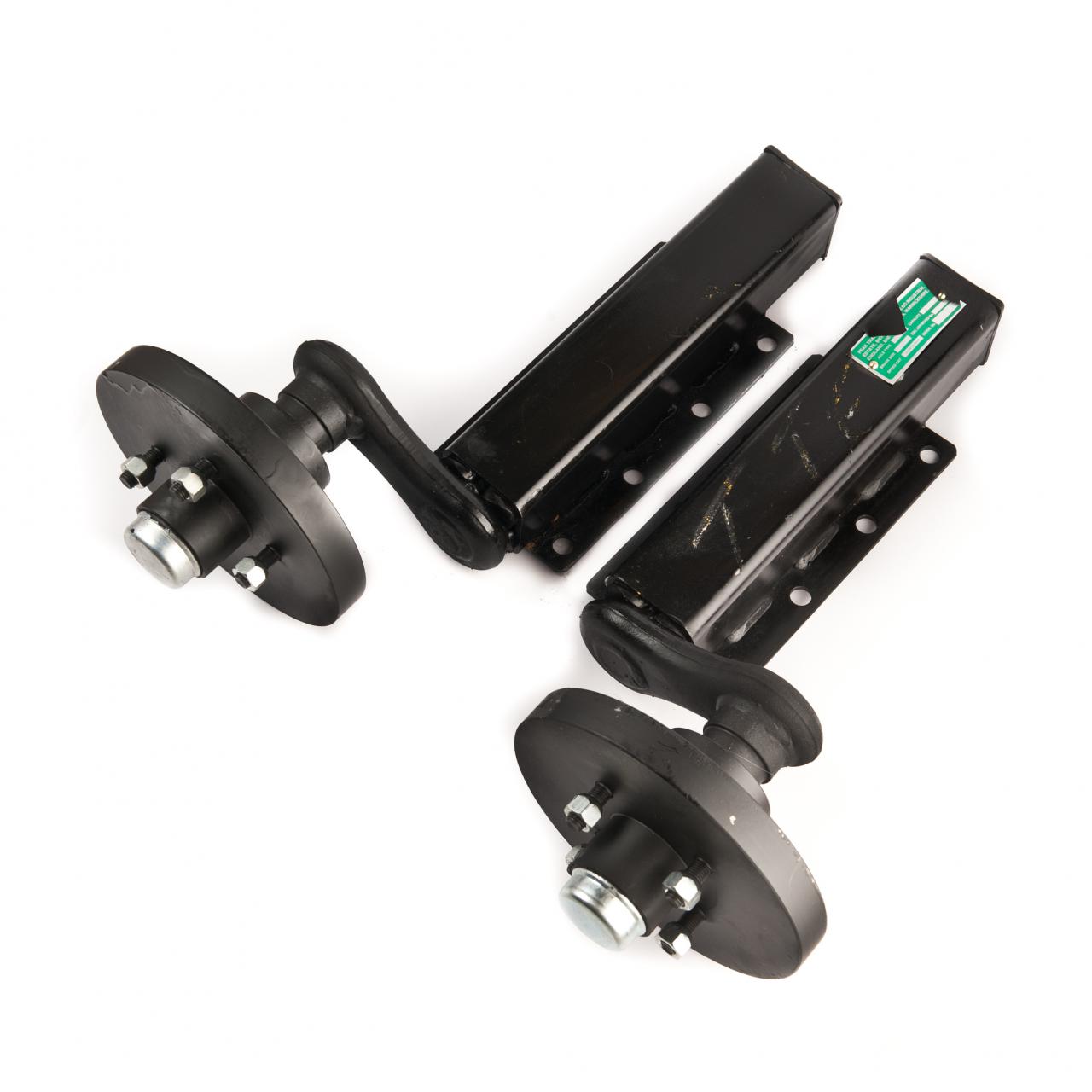 Peak Unbraked Suspension Units 4 on 100mm PCD - 1000kg